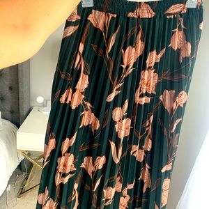 Midi pleaded skirt from Target.